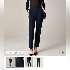 J.Crew Kate straight leg pant in four season stretch size 8